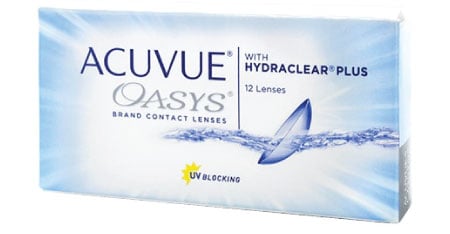 Acuvue Oasys 2 Week front of packaging