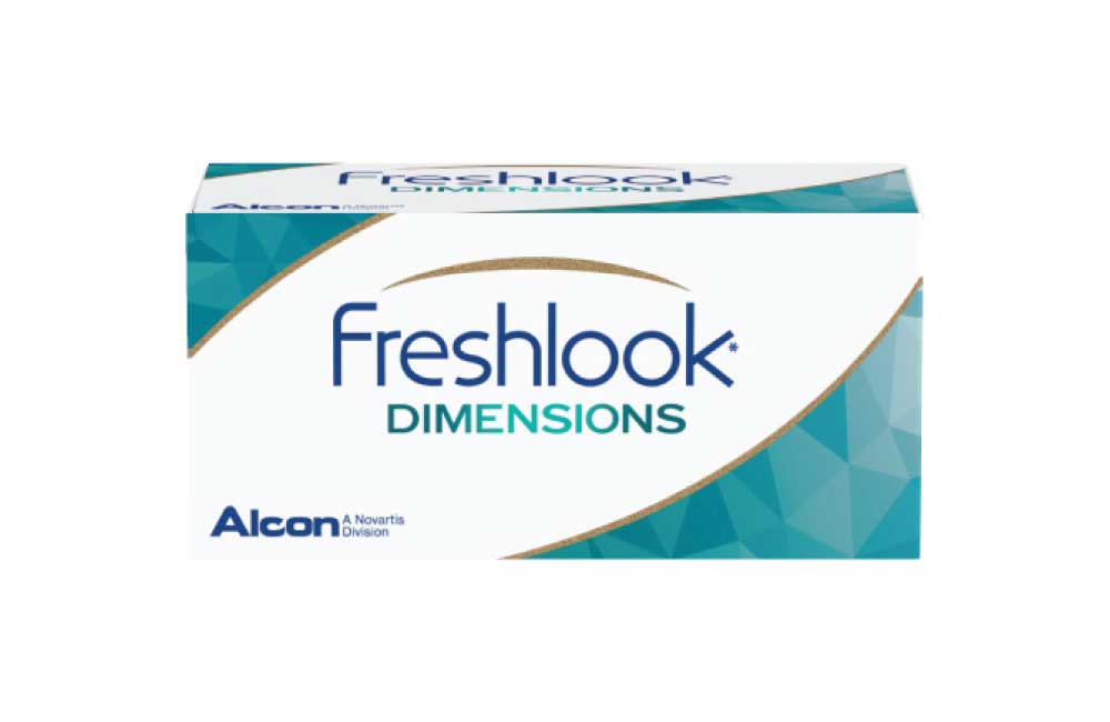Freshlook Dimensions 6 Pack product packaging